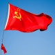 Vlajky Sovětského svazu zaplavily jižní Ukrajinu