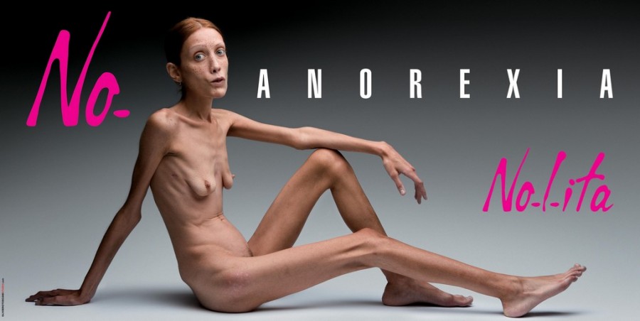 Моды. Фотограф Оливеро Тоскани включился во всемирную борьбу с анорекс…